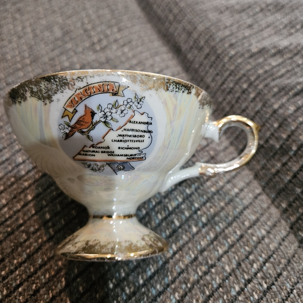 Vintage Capsco Product Virginia Tea /coffe Cup. Made In Japan